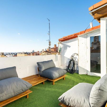 마드리드 Atico Con Terraza En Lavapies Alquiler Temporal 아파트 외부 사진